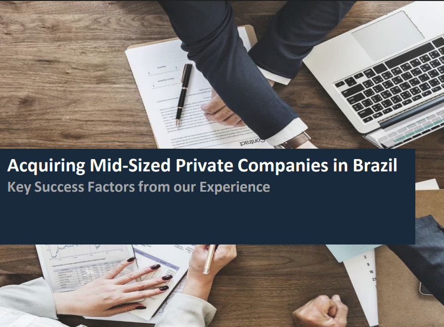 Buy Side: adquirindo empresas médias no Brasil