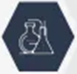 Ícone de frascos de laboratório