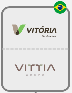 2020/21: Vitória Fertilizantes (alvo brasileiro) adquirida pelo Grupo Vittia