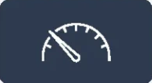 Ícone de velocímetro