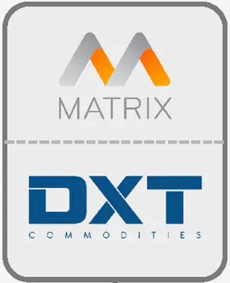 2018: Matrix (alvo) e DXT Commodities (comprador/investidor)
