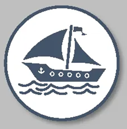 Ícone de navio à vela