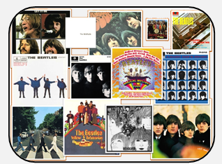 Capas de álbuns dos Beatles