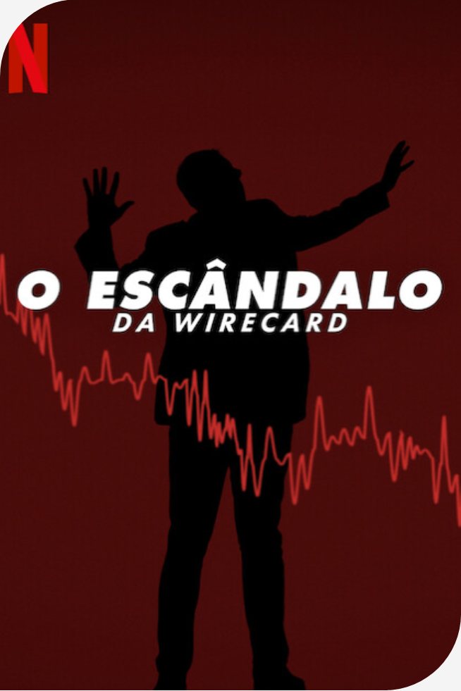 Pôster do documentário O Escândalo da Wirecard