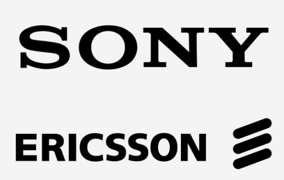 Logos da Sony e da Ericsson