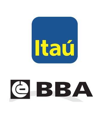 Logos do Itaú e do BBA