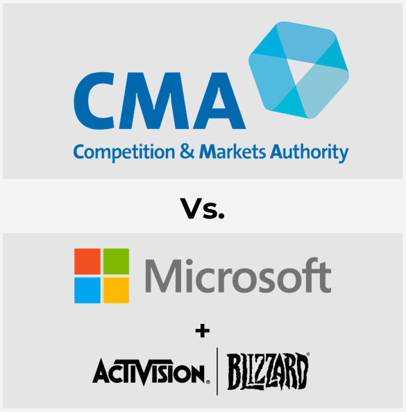 CMA (Competition & Markets Authority) versus Microsoft + Activision Blizzard