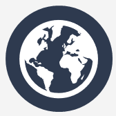 Ícone de globo terrestre