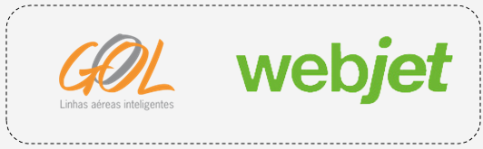 2011: Gol (compradora) e Webjet (adquirida)