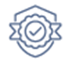 Ícone de selo de verificação