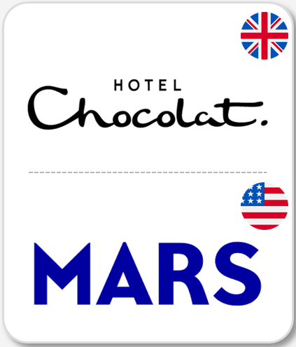 2024: Hotel Chocolat adquirida pela Mars
