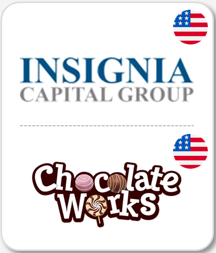 2023: Chocolate Works adquirida pela Insignia Capital Group