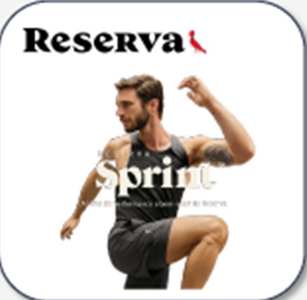 Reserva e a linha esportiva Sprint