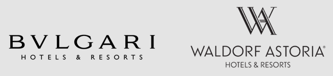 Bulgari Hotels & Resorts e Waldorf Astoria Hotels & Resorts