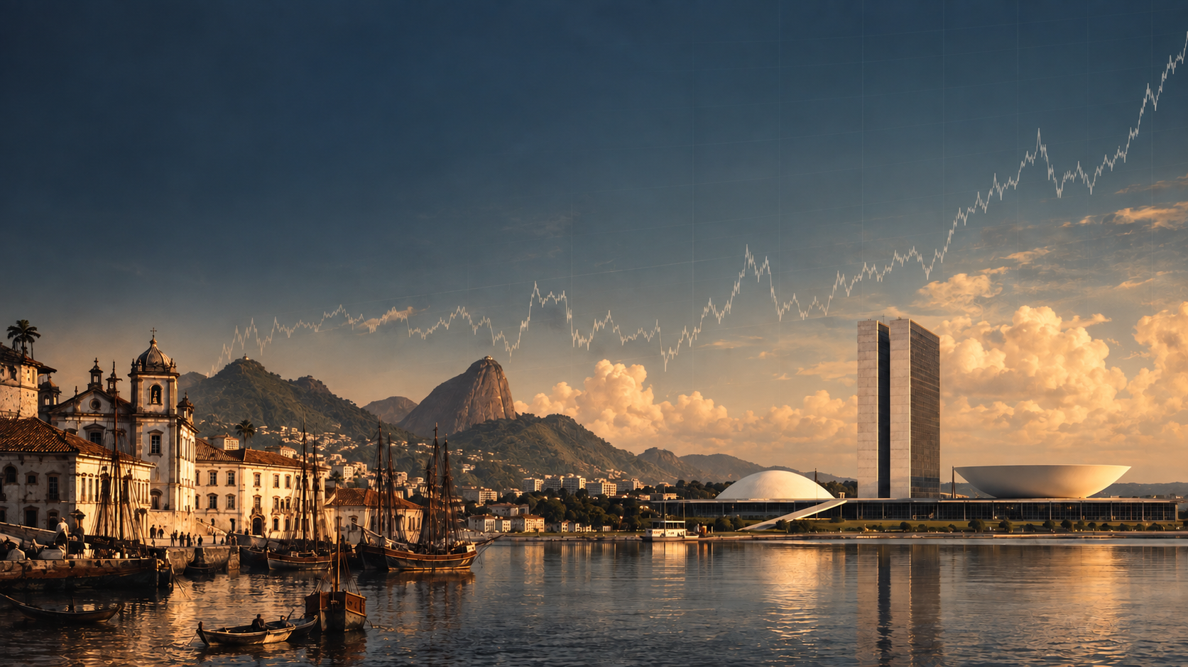 Panorama Financeira ao Entardecer - História da Dívida Brasileira